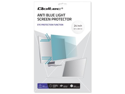 Qoltec Blue Light Filter 24" |