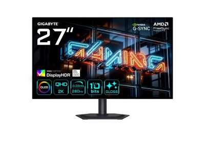 GIGABYTE MO27Q28GR 27" Glossy WOLED QHD