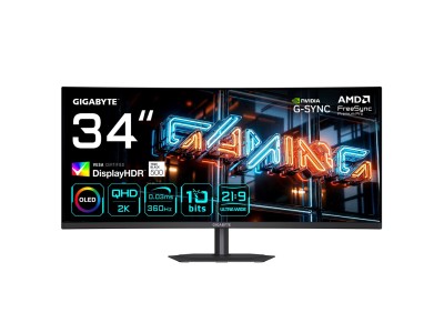 GIGABYTE MO34WQC36 34" WQHD Curved Gaming