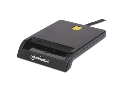 Manhattan USB-A Contact Smart Card Reader