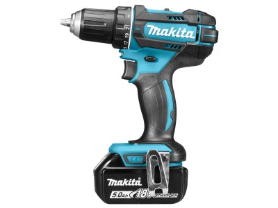 Makita Cordless Drill Driver, 18V, 2x