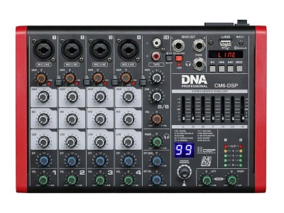 DNA CM6-DSP - USB audio mixer