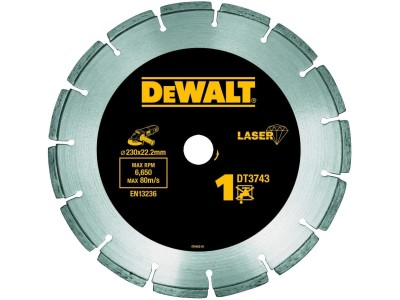 DeWALT DT3743-XJ angle grinder accessory Cutting