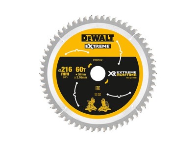 DeWALT XR FlexVolt Saw Blade 216mm