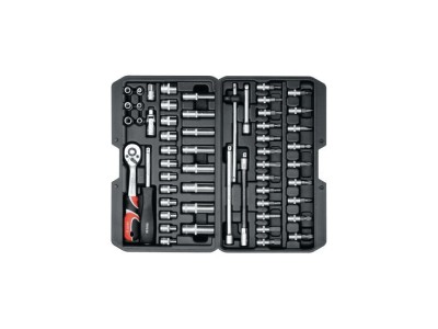Wrench set YATO 56 pcs 1/4&quot