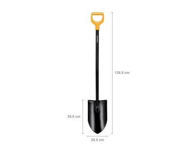 FISKARS SOLID+ XL SHARP SPADE LONG