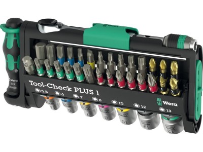 TOOL-CHECK PLUS tool set, 39 pieces