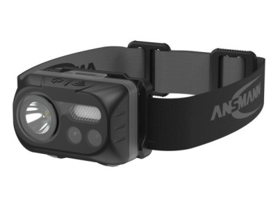 Ansmann HD230BS Black Headband flashlight COB