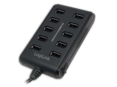 Logilink UA0125 USB Hub 10-Port USB2