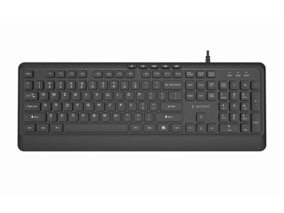 Gembird KB-MCH-05 Slim wired multimedia keyboard