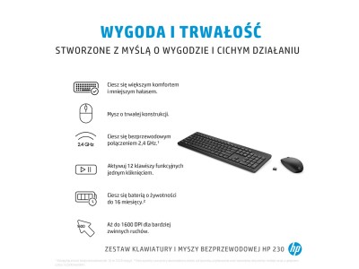 HP 230 Wireless Mouse and Keyboard
