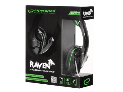 Esperanza EGH310G Headphones with microphone Headband