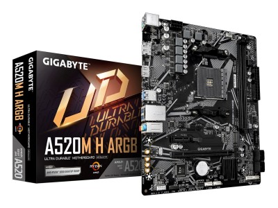 GIGABYTE A520M H ARGB Motherboard -