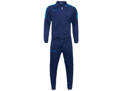 Dres Givova Tuta Revolution granatowo-niebieski TR033