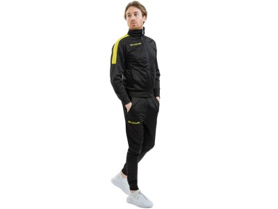 Givova Tuta Revolution Tracksuit Black-Yellow TR033