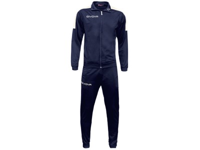 Givova Tuta Revolution Tracksuit navy blue-white
