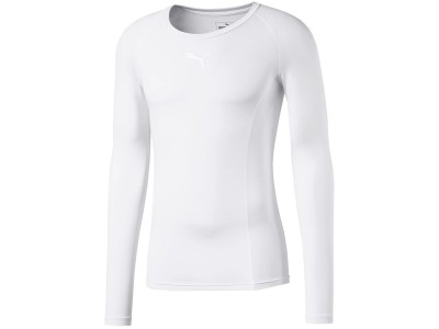 Puma LIGA Baselayer Tee LS White