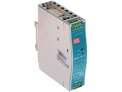 Power Supply NDR-75-12 Mean Well