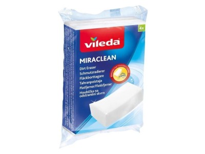 Vileda Miraclean Magic Sponge, 4-pack