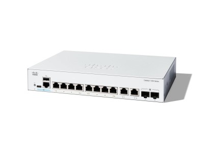Cisco Catalyst 1300-8T-E-2G Managed Switch, 8