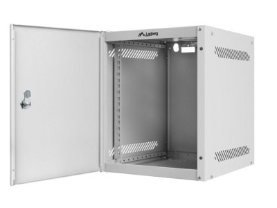 LANBERG 10" WALL-MOUNTED RACK CABINET 6U