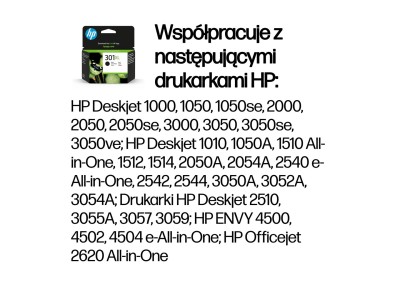 HP 301XL High Yield Black Original