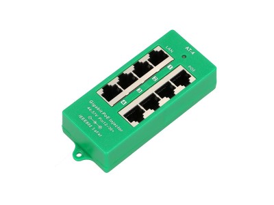 Extralink Gigabit PoE Injector 4 Portowy