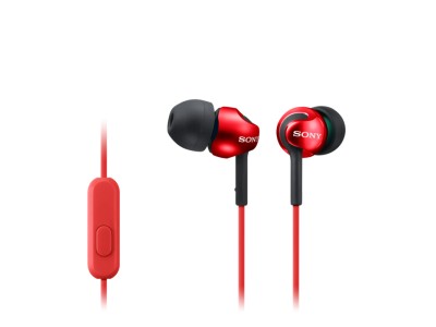 Sony In-ear Headphones EX series, Red