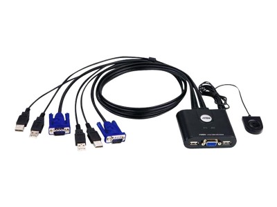 Aten 2-Port USB VGA Cable KVM