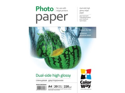 High Glossy dual-side Photo Paper |