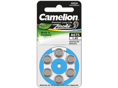 Camelion | A675/DA675/ZL675 | Zinc air