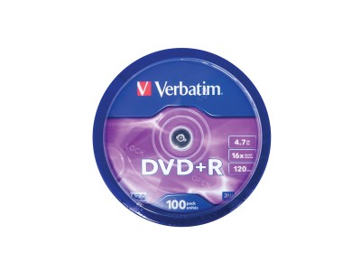 Verbatim DVD+R Matt Silver 4.7