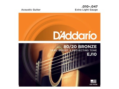 D`Addario EJ10 - acoustic guitar strings