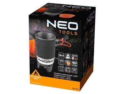 Camping stove pot + burner