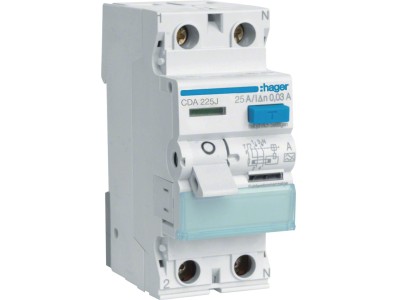 CDA225J 25A/ 30MA/A DIFFERENTIAL CIRCUIT BREAKER
