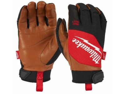 Milwaukee leather gloves M/8 hybrid