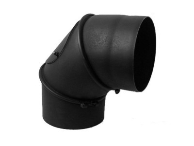 CHIMNEY ELBOW 45/90O WITH TEE DIAMETER