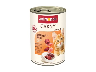 ANIMONDA Carny Kitten Beef with poultry