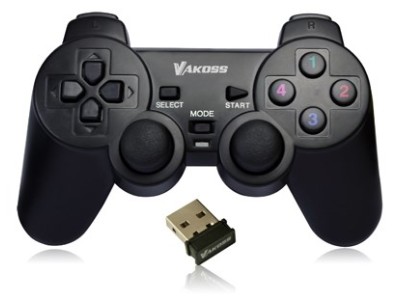 Vakoss GP-4705BK Gaming Controller Black RF