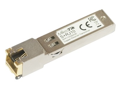 Mikrotik S+RJ10 network transceiver module 10000