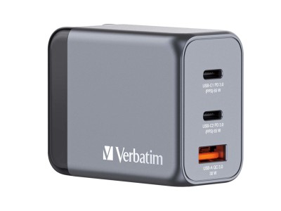 Verbatim GNC-65 GaN Charger 65W with