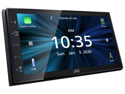 JVC KW-M560BT car media receiver Black