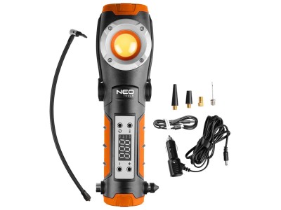 Lampa akumulatorowa 800 lm z kompresorem