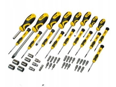 Screwdriver set 49 pcs. + bag