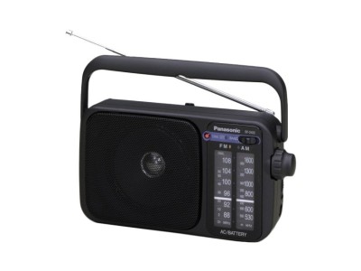 Panasonic RF-2400D Portable Analog Black