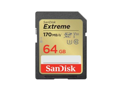 SD Extreme UHS-I Card 64GB SanDisk
