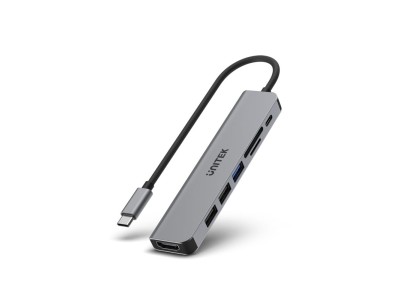 UNITEK uHUB S7+ Wired USB 3