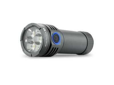 Handheld flashlight 3x Osram P9 10W