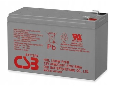Akumulator żelowy CSB HRL1234WF2 12V 9Ah