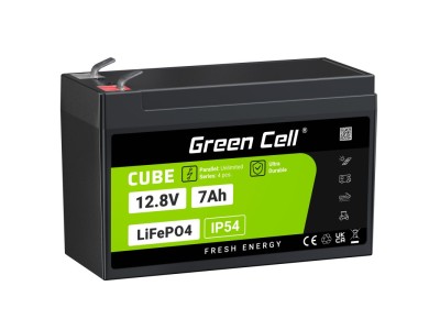 Green Cell LFPGC12V7AH UPS battery Lithium